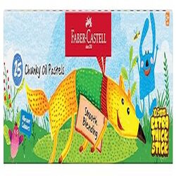 Faber-Castell 25  Chunky Oil Pastels 